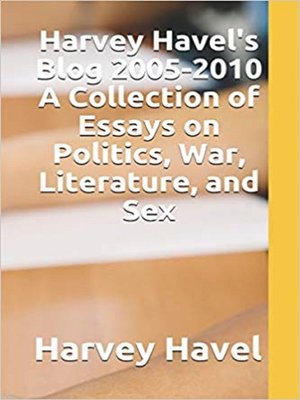 cover image of Harvey Havel's Blog, 2005